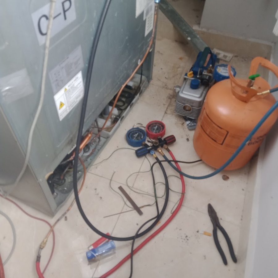 Thay lốc (block) tủ lạnh, hút chân không nạp gas tại Đà Lạt